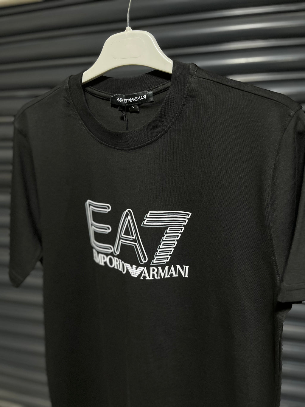 EA7 t-shirt siyah