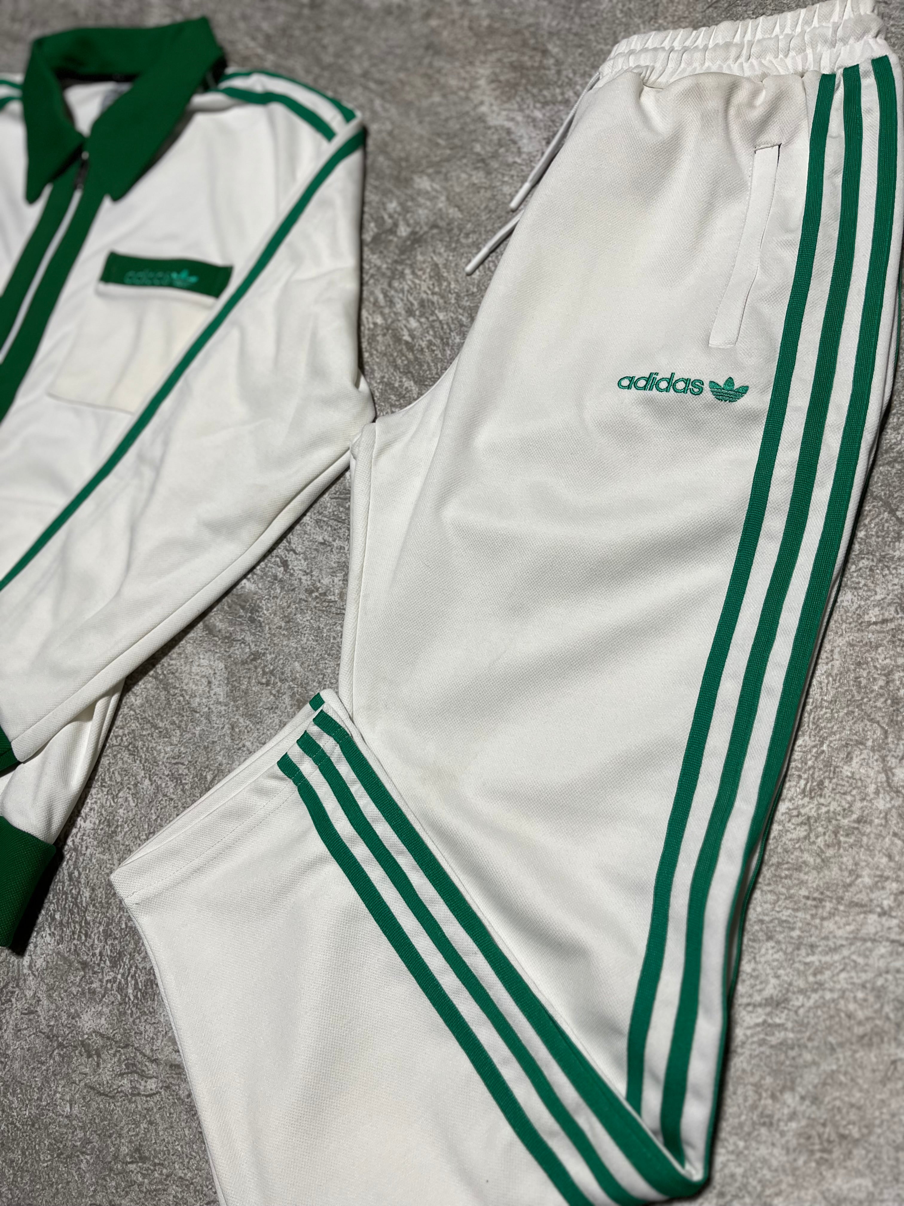 Adidas Yakalı Ön Cepli Double Pike Eşofman