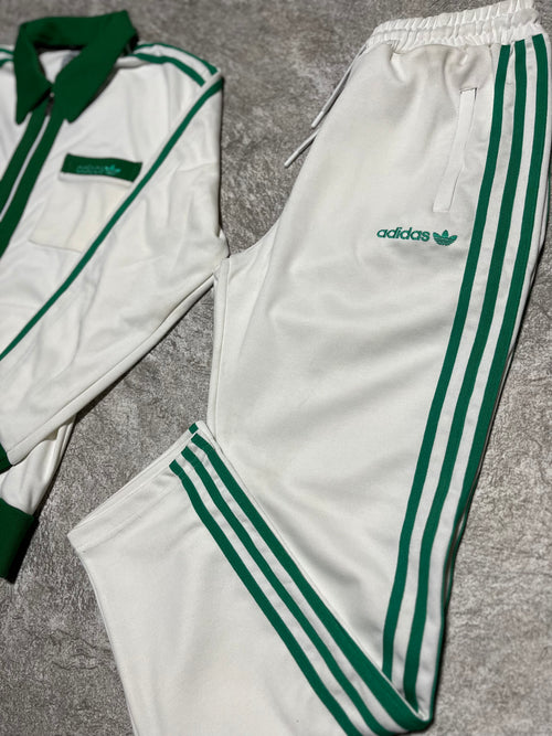 Adidas Yakalı Ön Cepli Double Pike Eşofman