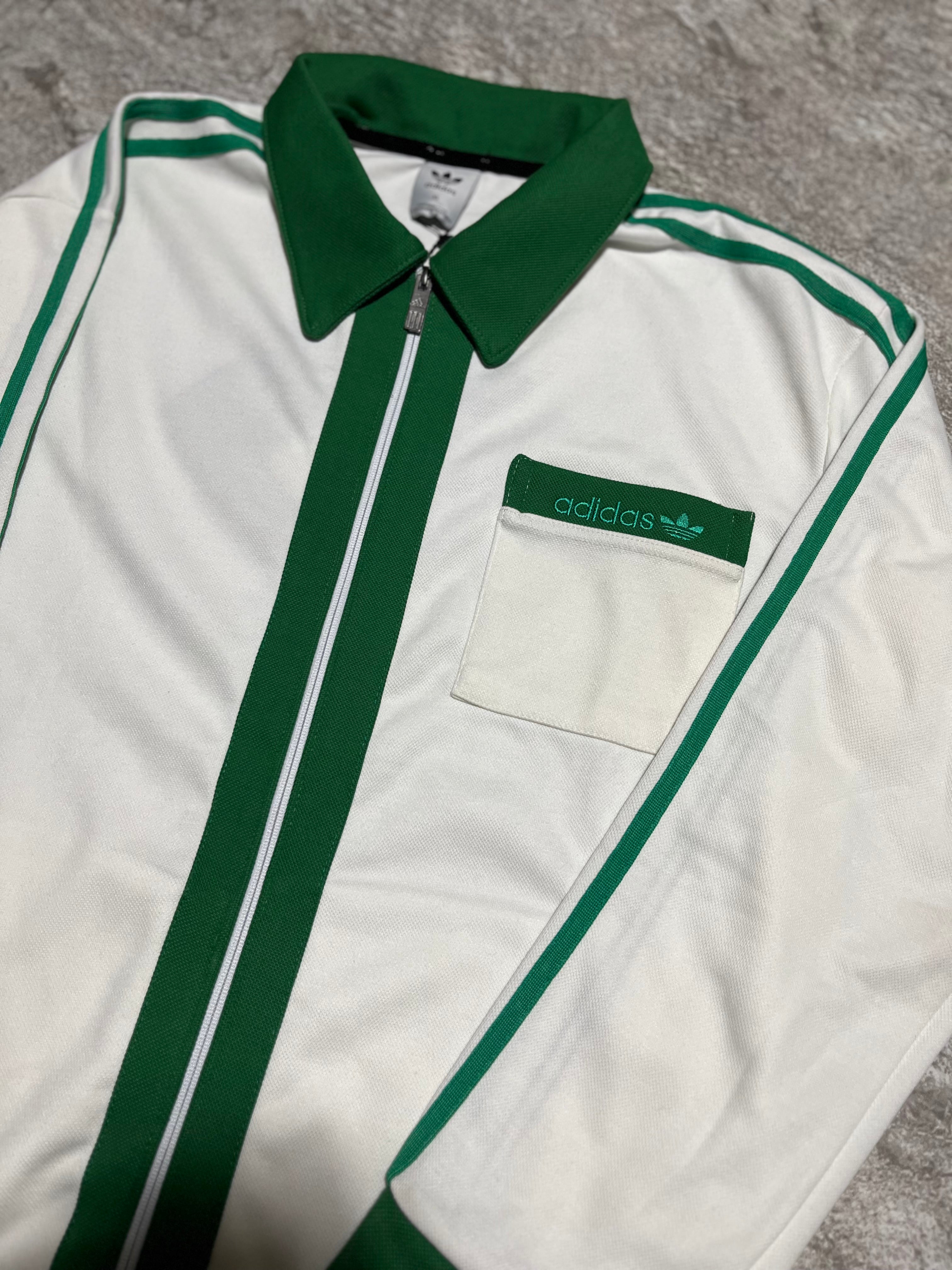 Adidas Yakalı Ön Cepli Double Pike Eşofman