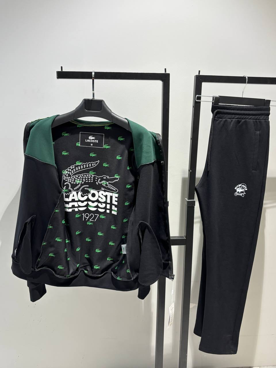 Lacoste Europe Fit – Premium Dijital Baskı Detaylı Eşofman