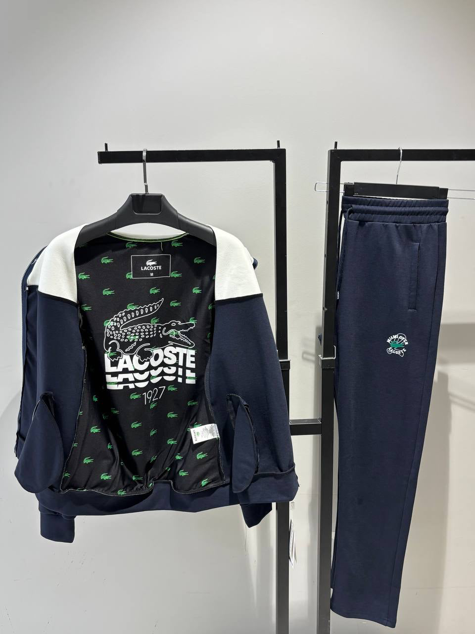 Lacoste Europe Fit – Premium Dijital Baskı Detaylı Eşofman
