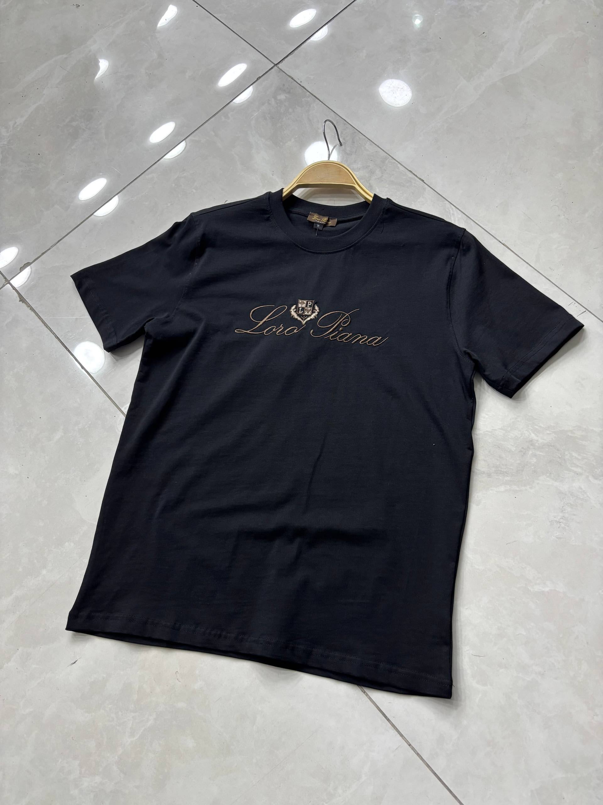 Loro Piana T-shirt siyah