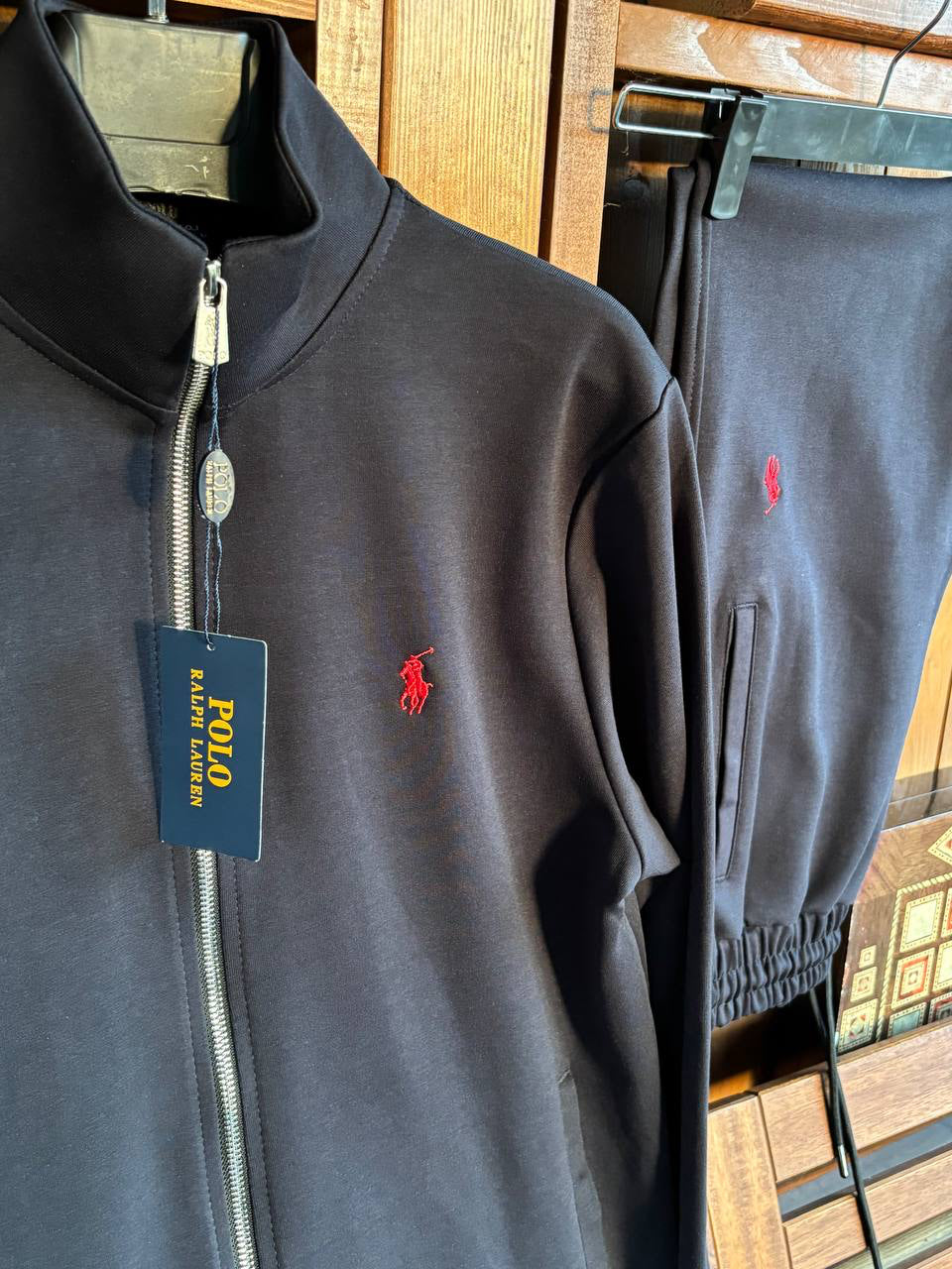 Ralph Lauren Europe Fit – Nakışlı Double Face Eşofman