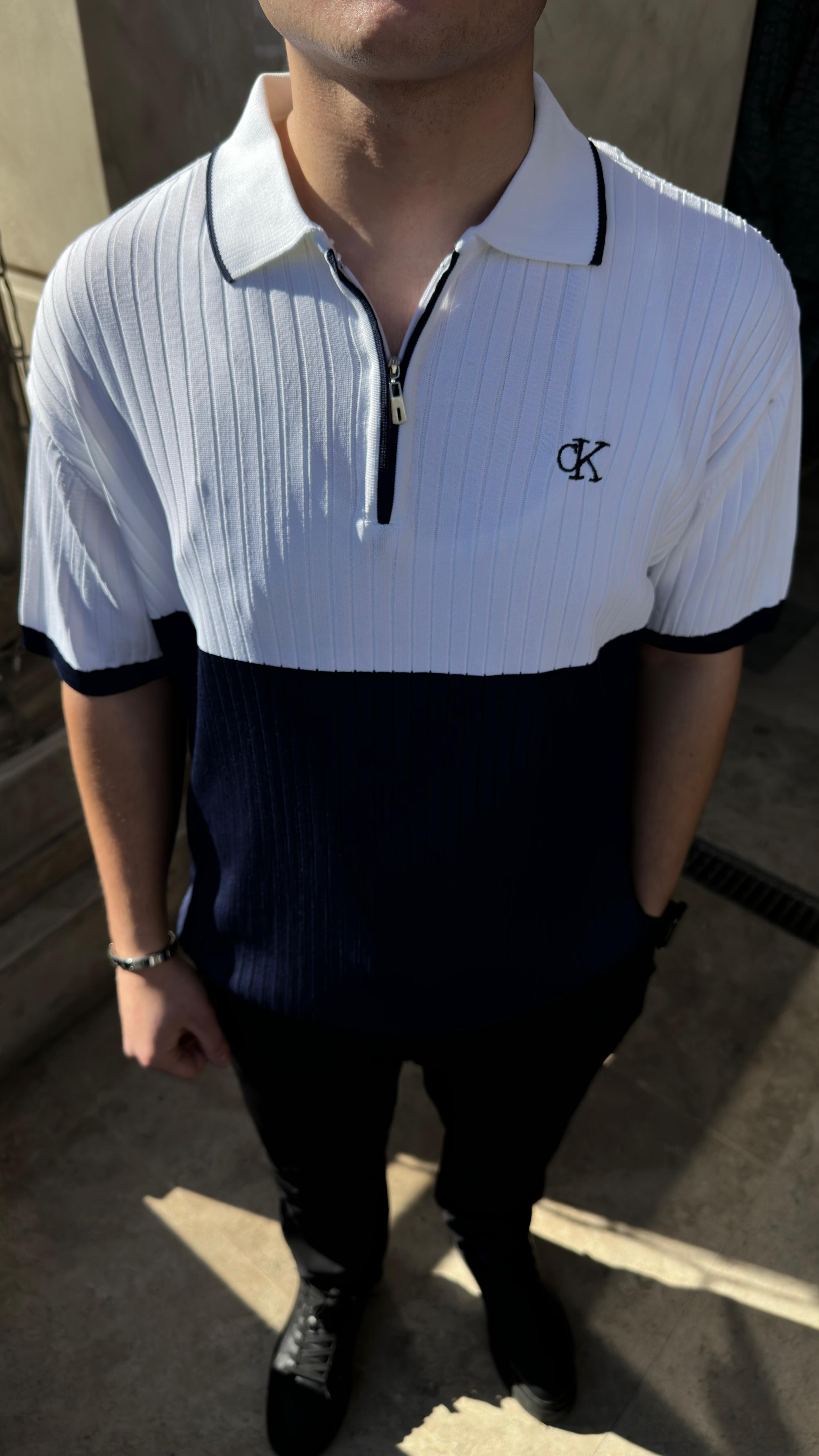 Calvin Klein Triko Lacivert